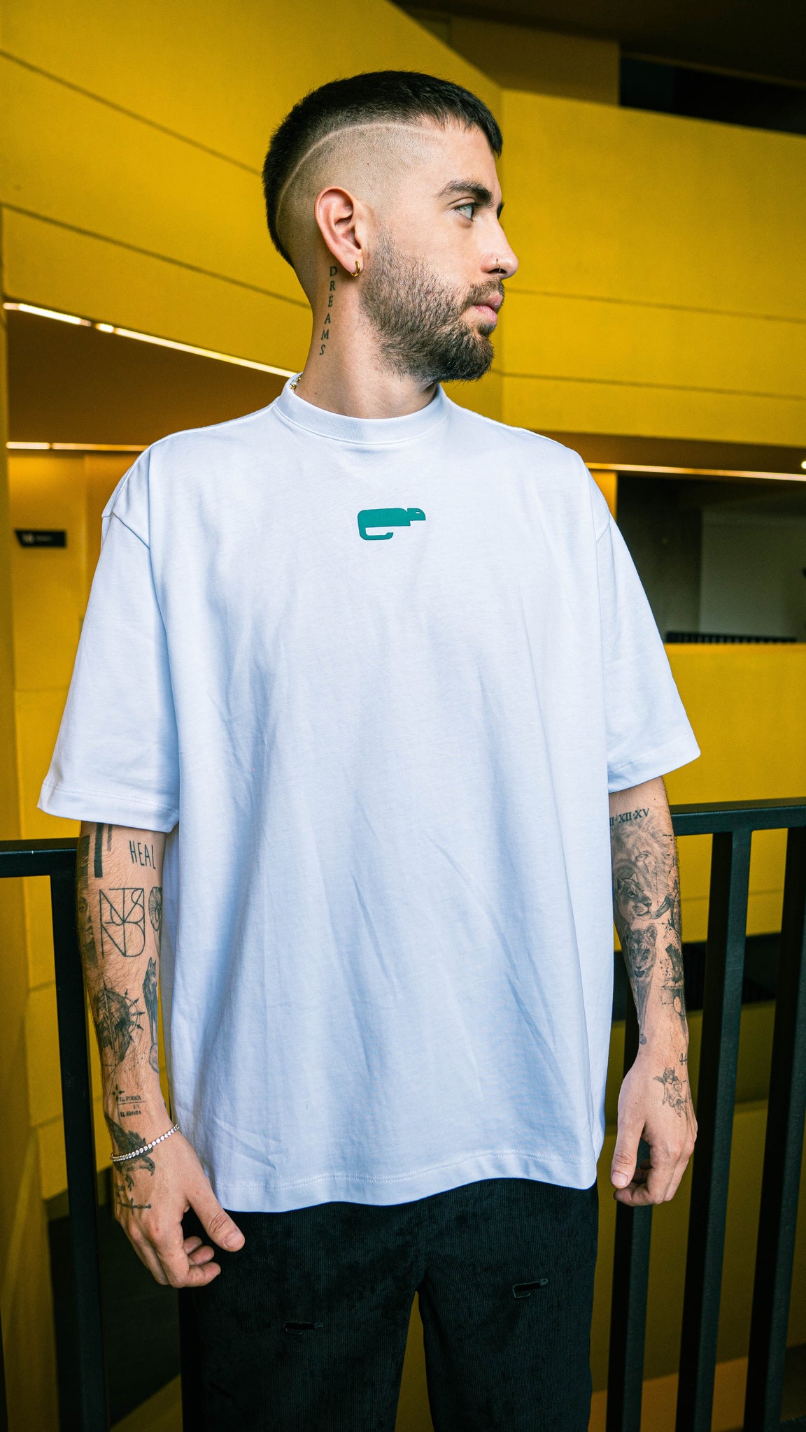 TSHIRT CLASSIC JACKSON - BLANCA