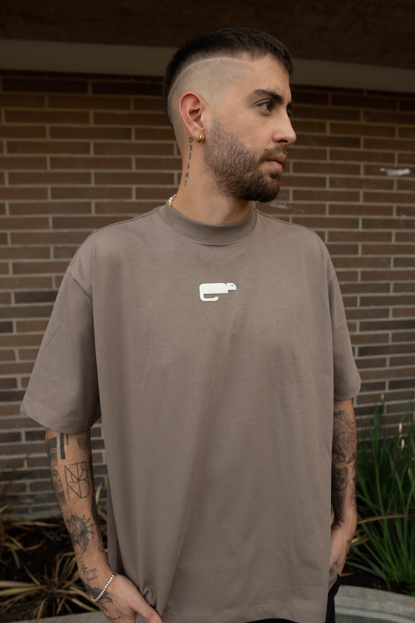 TSHIRT CLASSIC JACKSON - CAFÉ