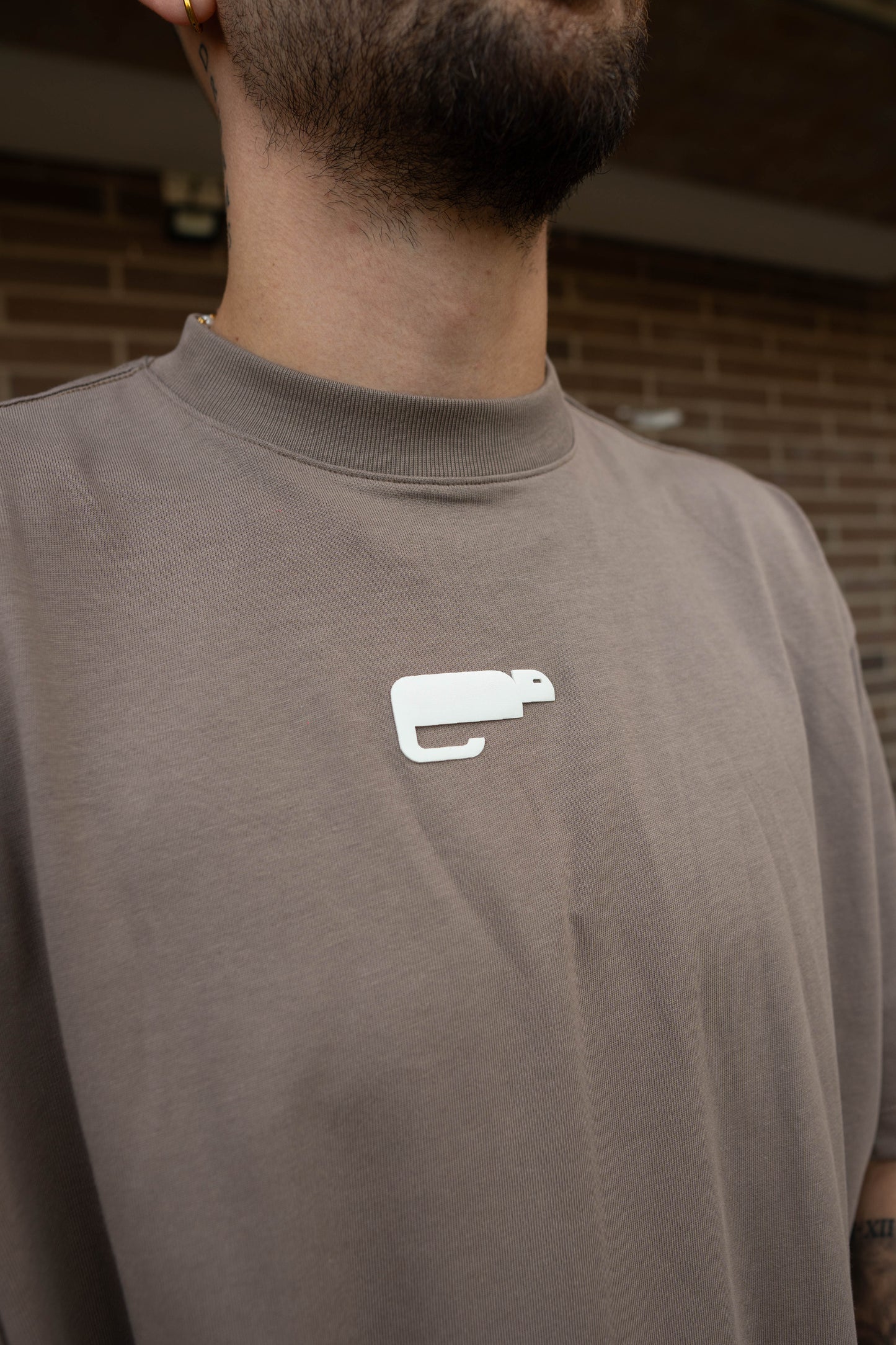 TSHIRT CLASSIC JACKSON - CAFÉ