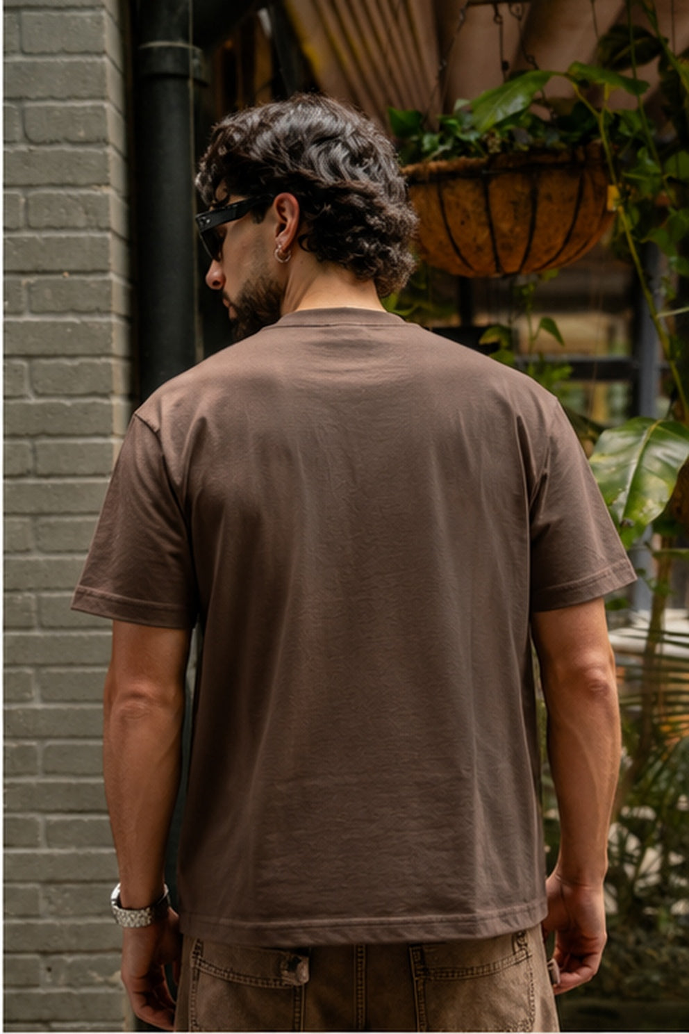 TSHIRT OVERSIZE - LIENZO CAFÉ