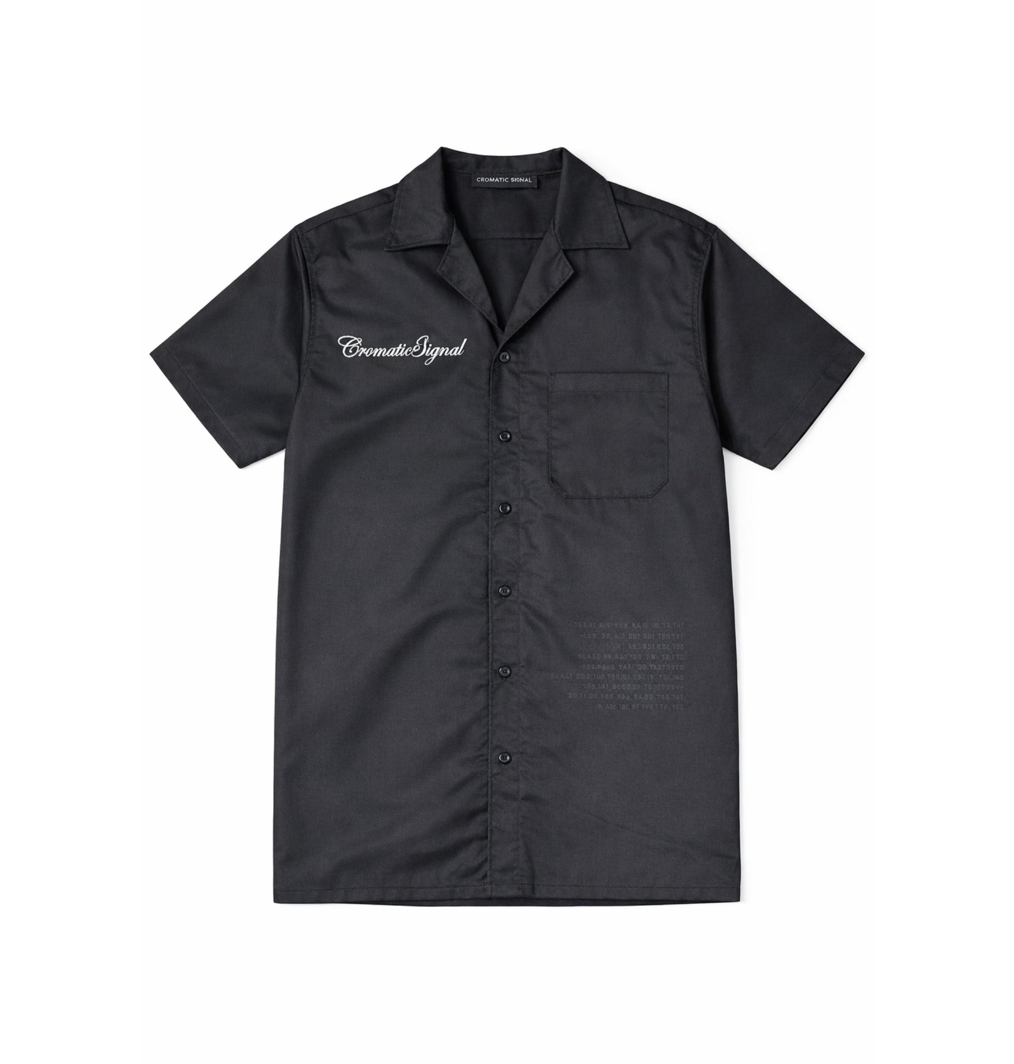 SHIRT - CROMATIC SIGNAL NEGRO