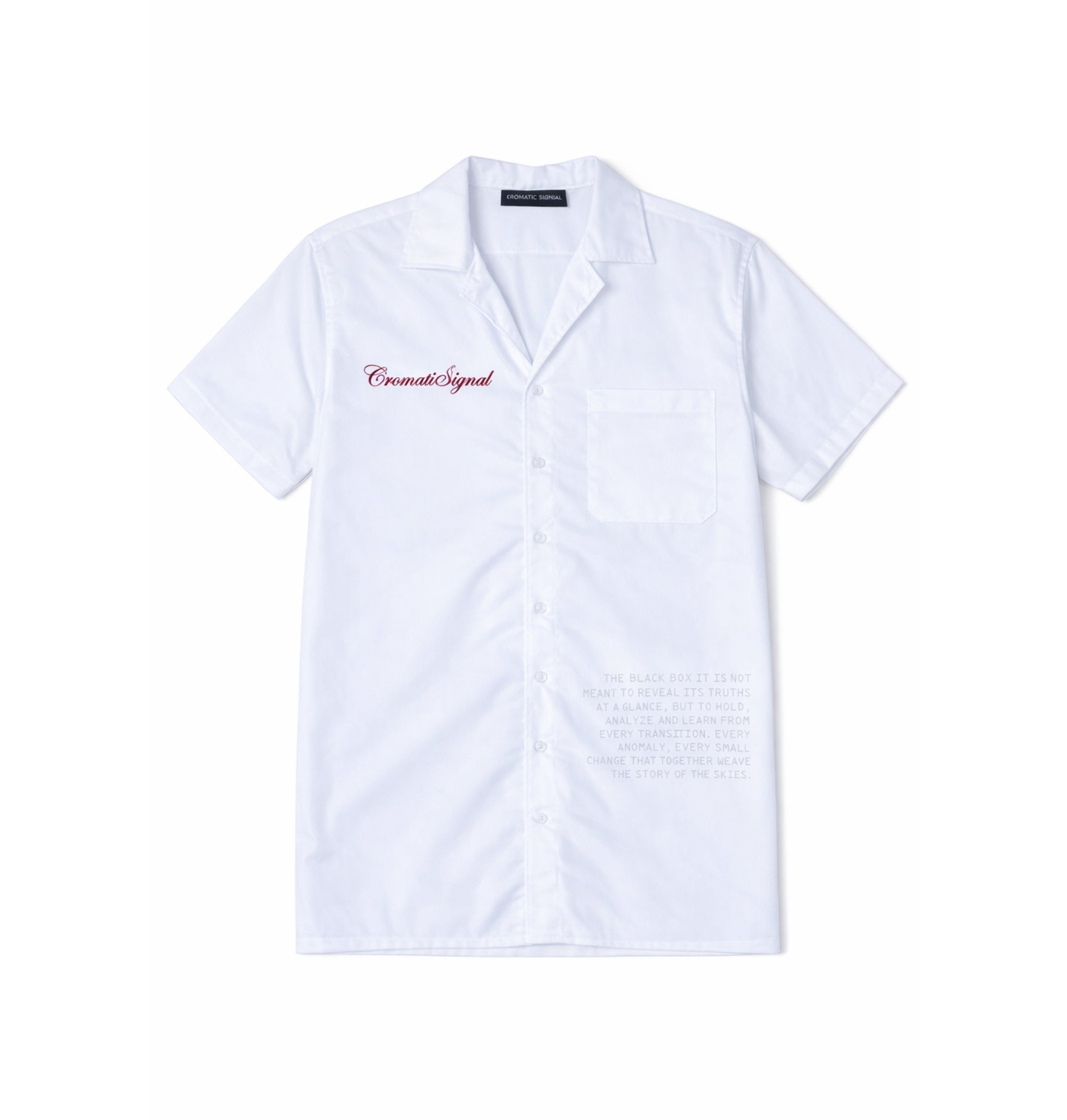 SHIRT - CROMATIC SIGNAL BLANCO