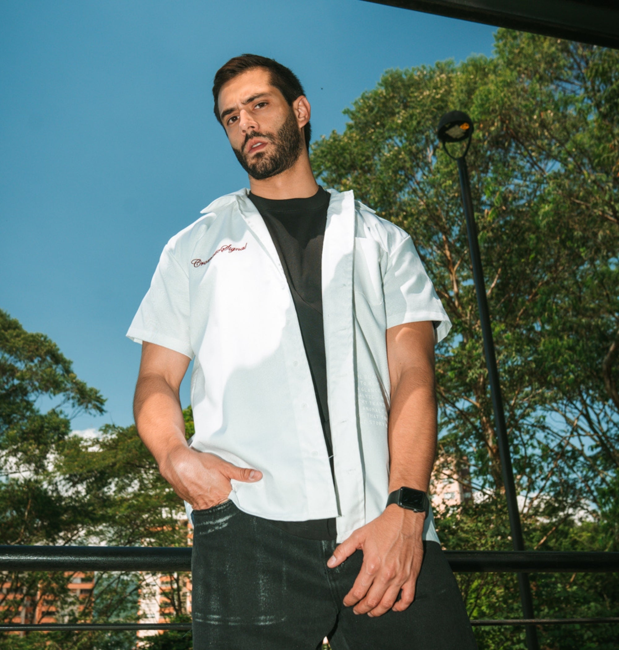 SHIRT - CROMATIC SIGNAL BLANCO