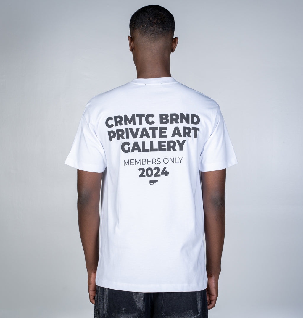TSHIRT REGULAR - GALLERY BLANCO/NEGRO