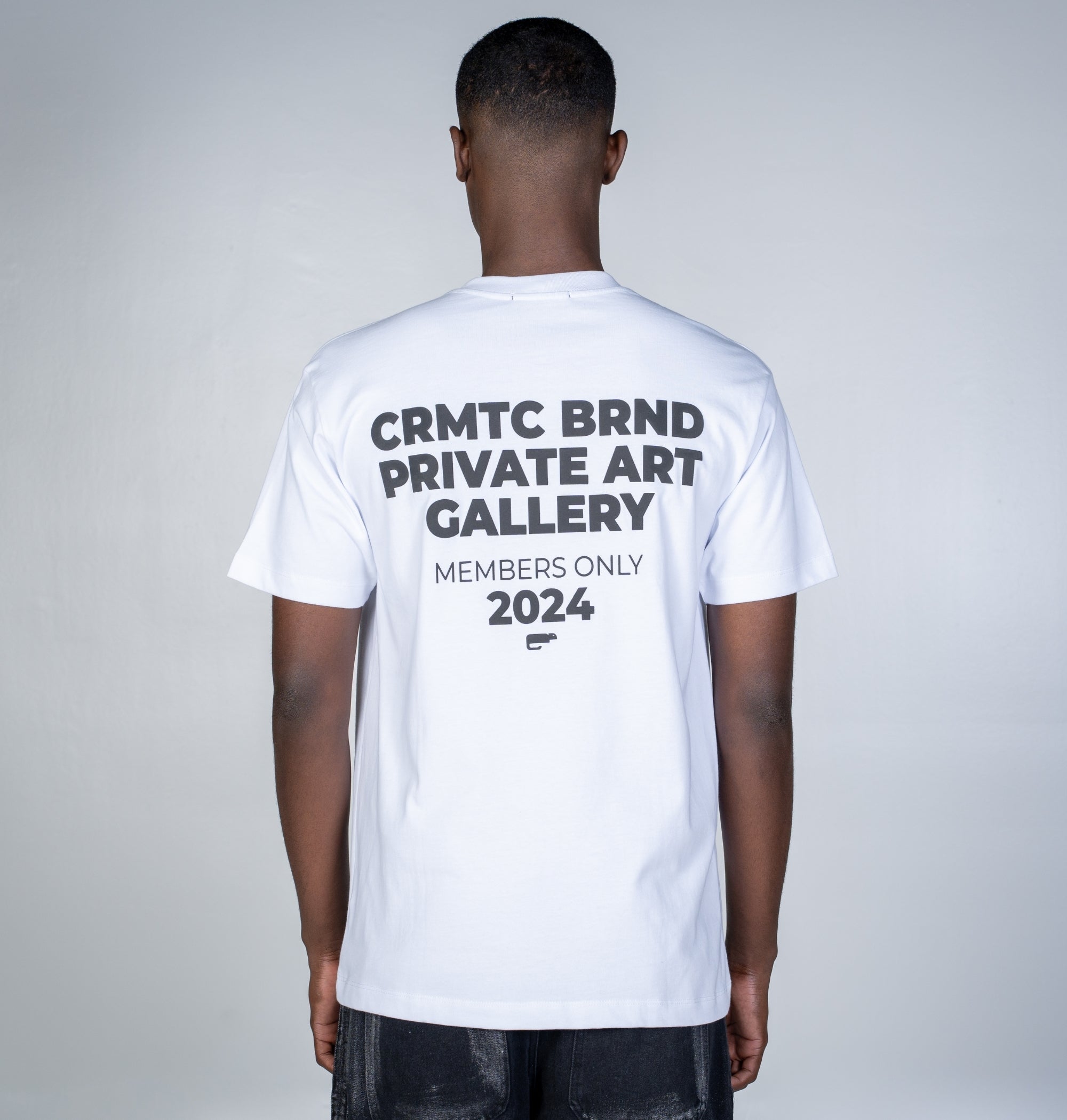 TSHIRT REGULAR - GALLERY BLANCO/NEGRO
