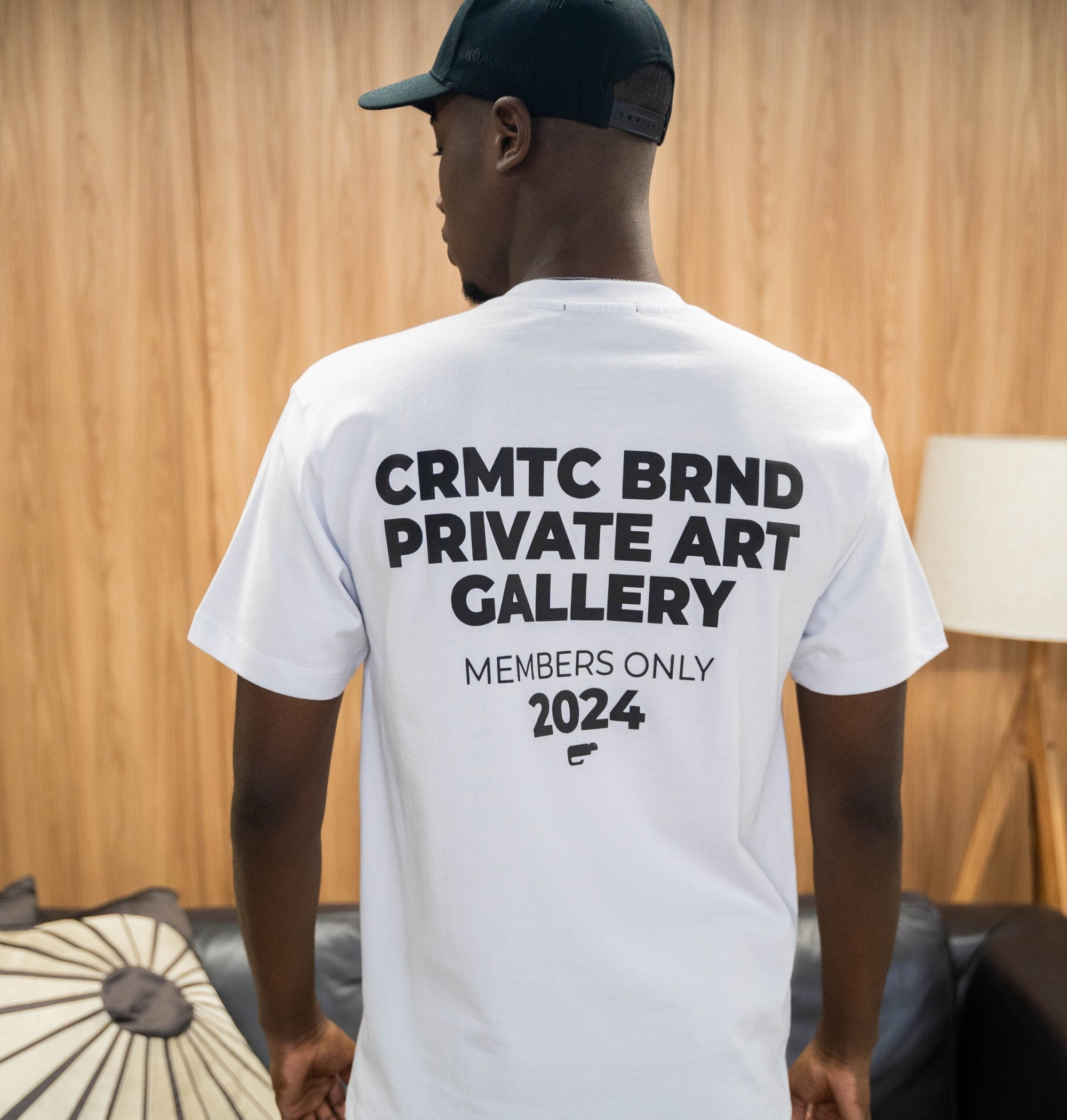 TSHIRT REGULAR - GALLERY BLANCO/NEGRO