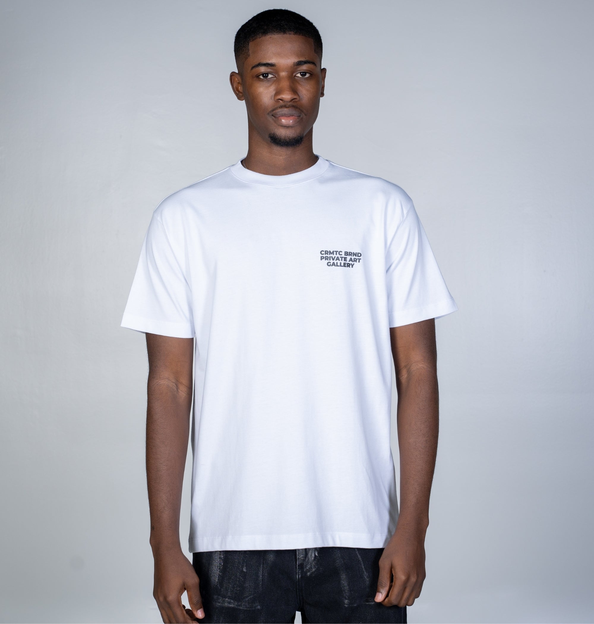 TSHIRT REGULAR - GALLERY BLANCO/NEGRO