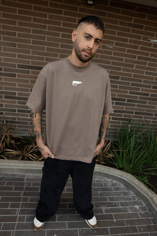 TSHIRT CLASSIC JACKSON - CAFÉ