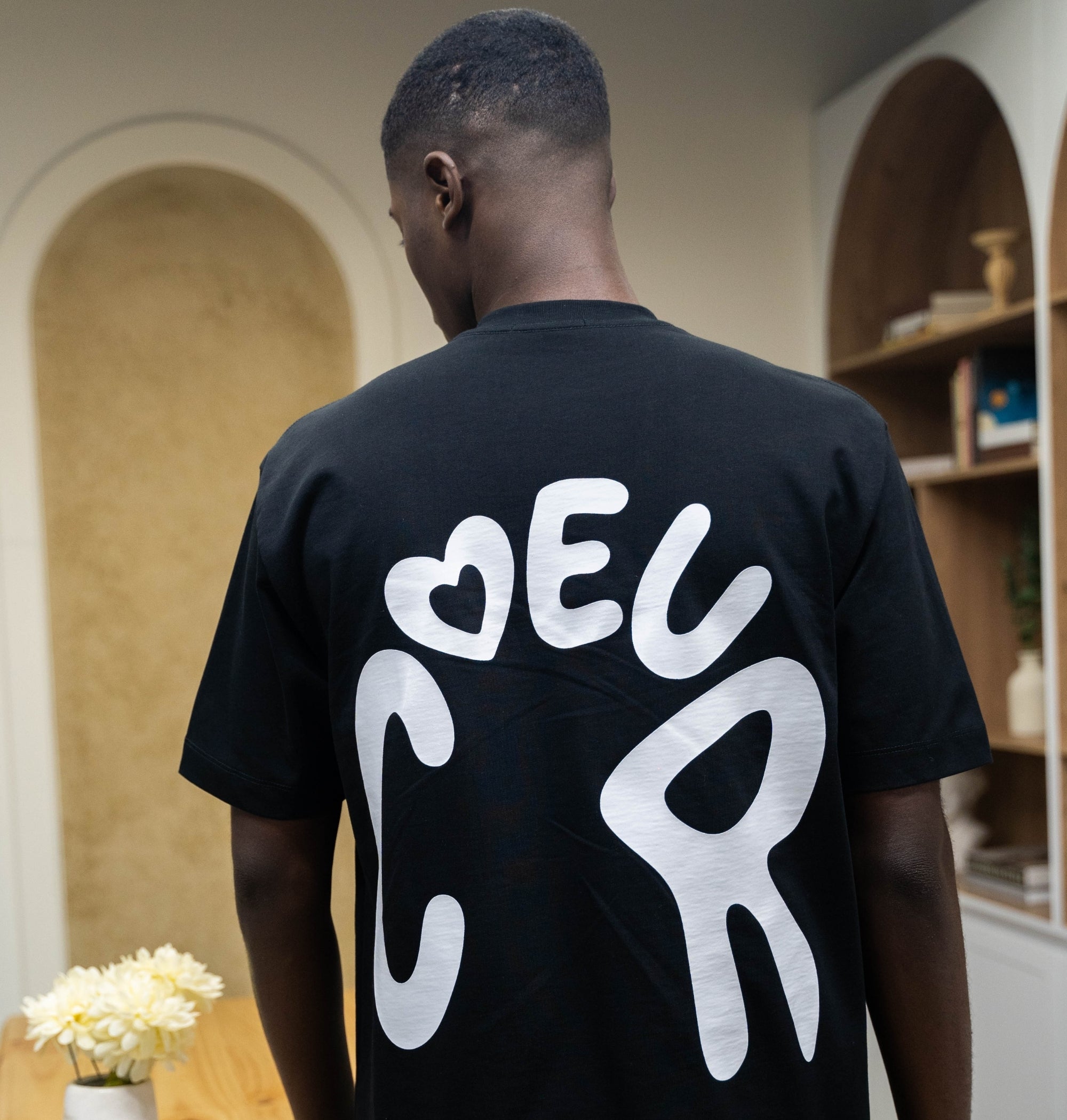 TSHIRT OVERSIZE - COEUR NEGRO