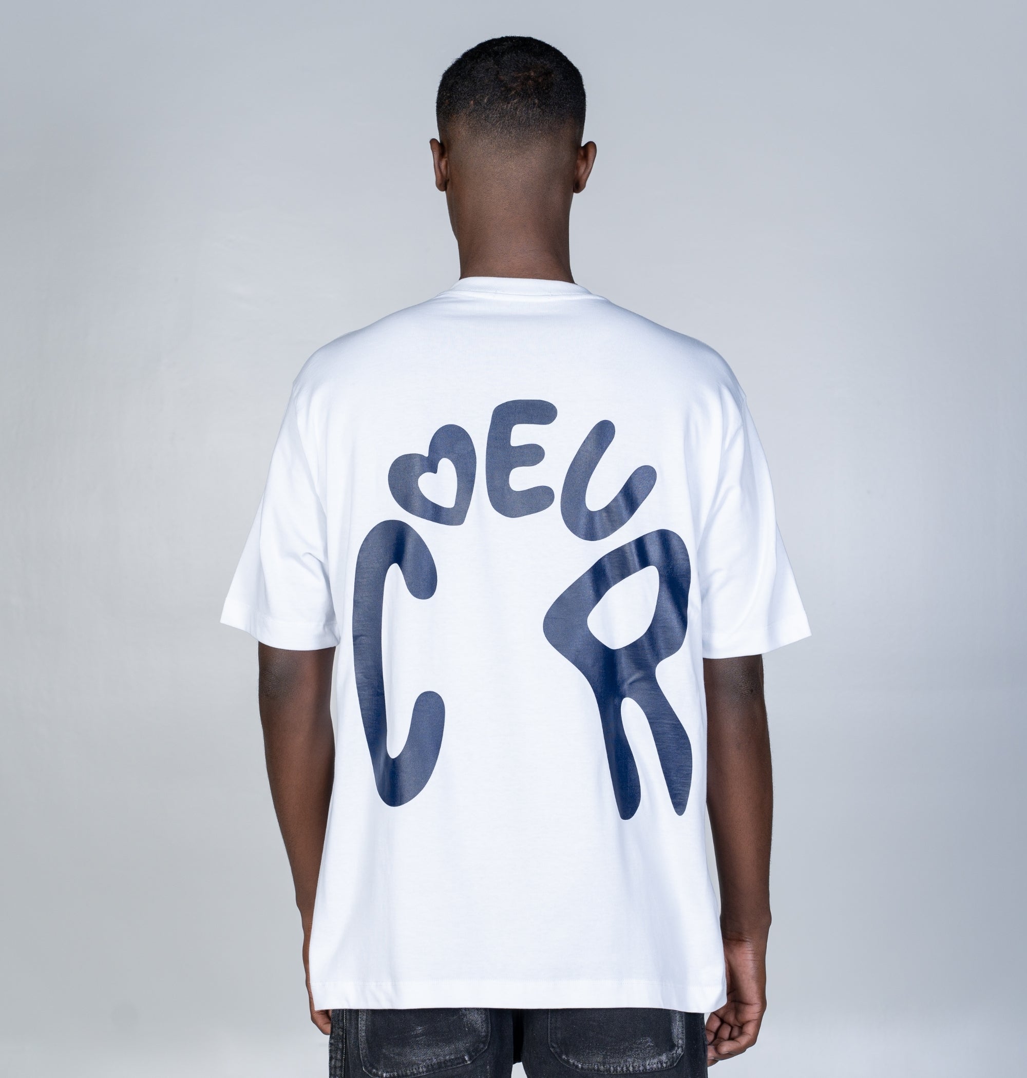 TSHIRT OVERSIZE - COEUR BLANCO