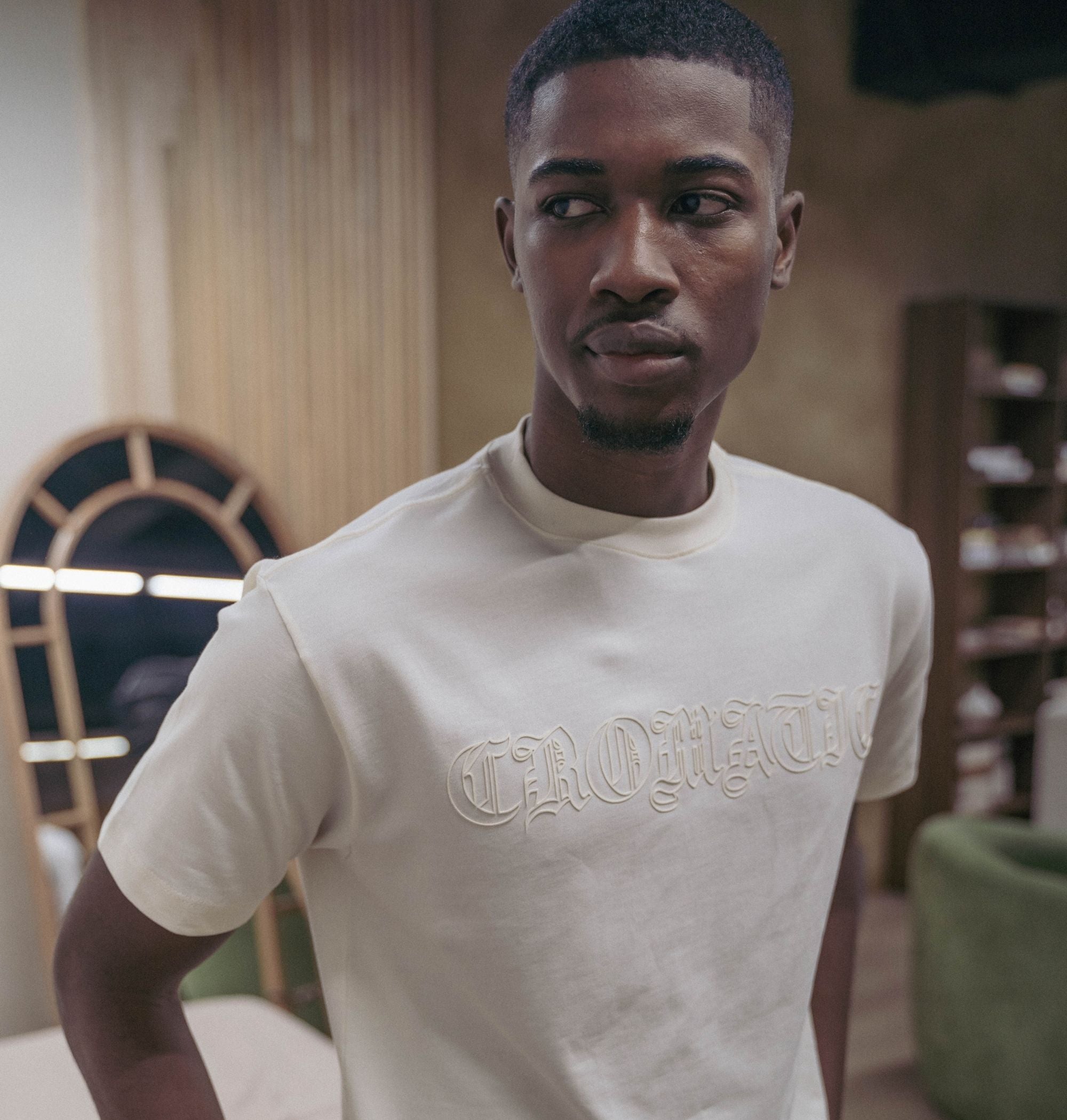 TSHIRT - CROMATIC BASIC CREMA