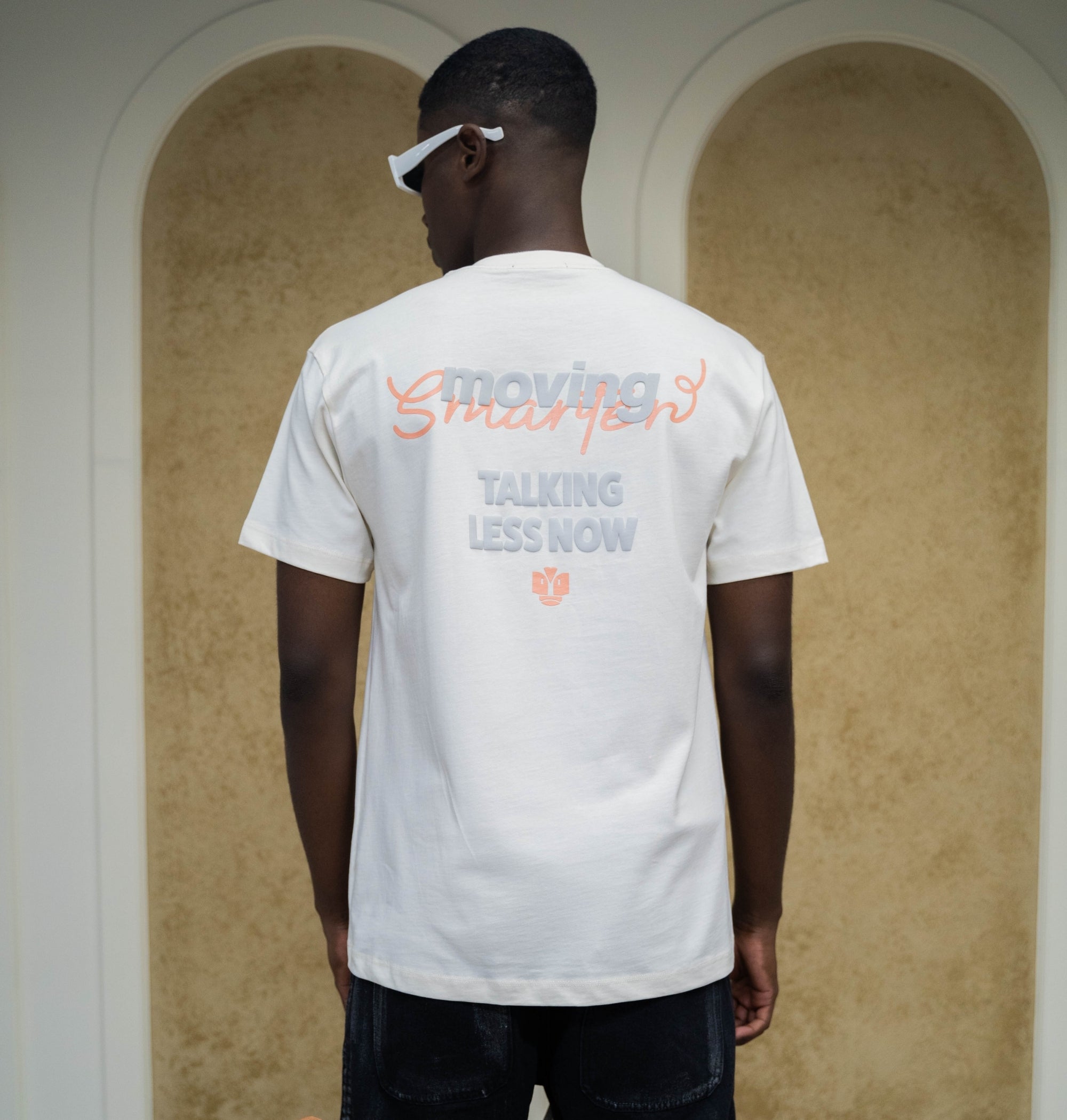 TSHIRT REGULAR - MOVING CREMA