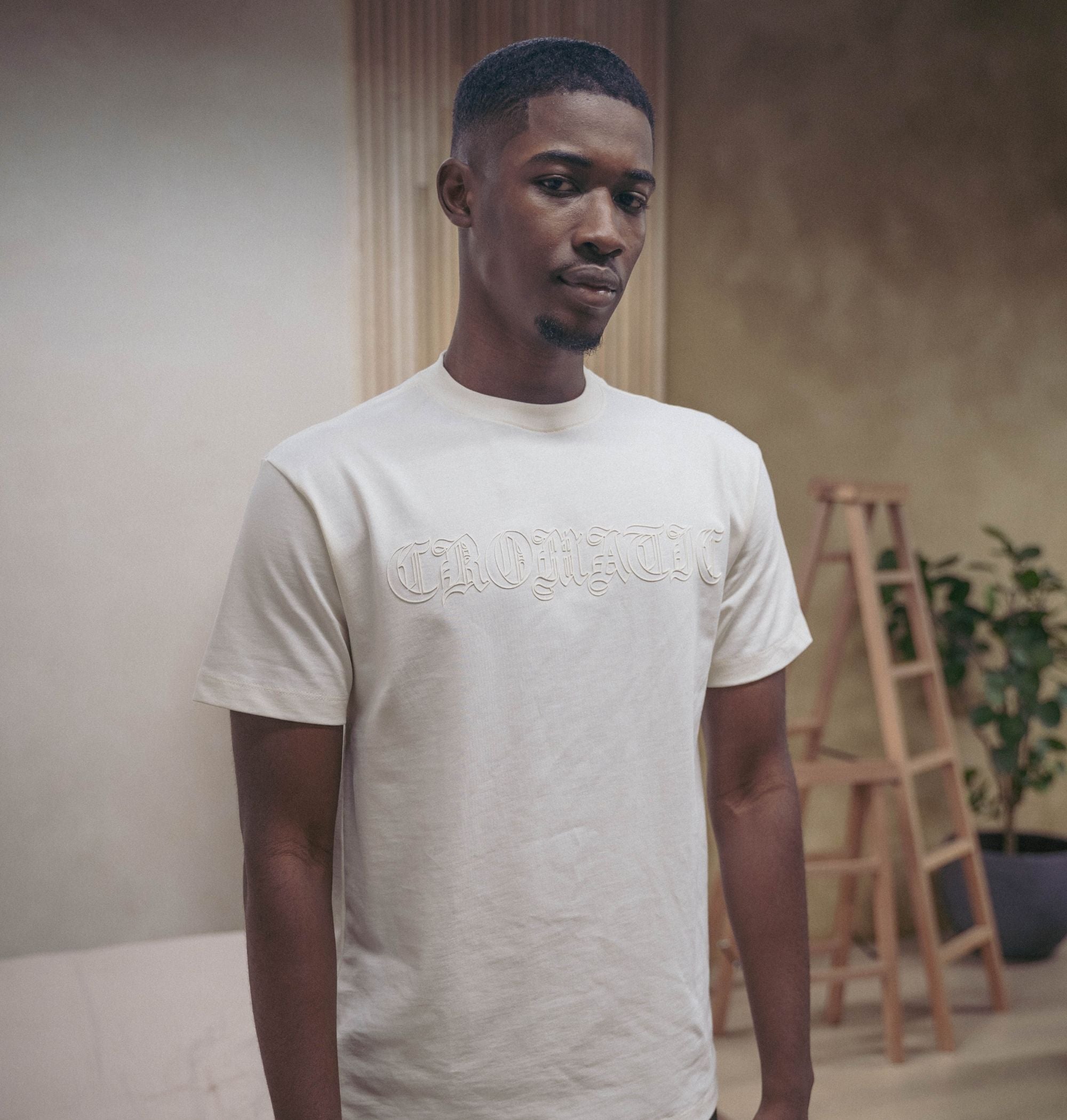 TSHIRT - CROMATIC BASIC CREMA