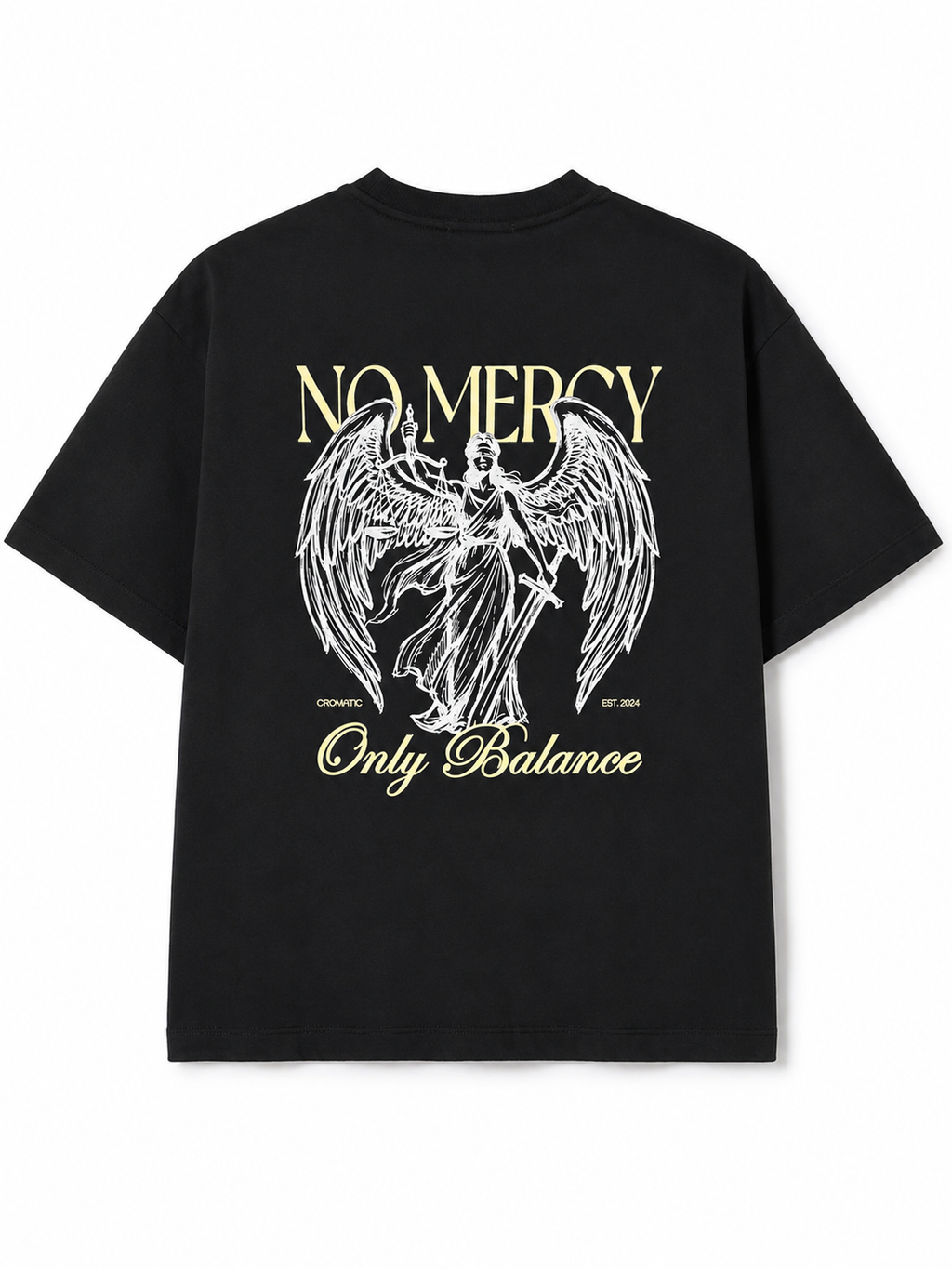 TSHIRT OVERSIZE - ANGEL NEGRO