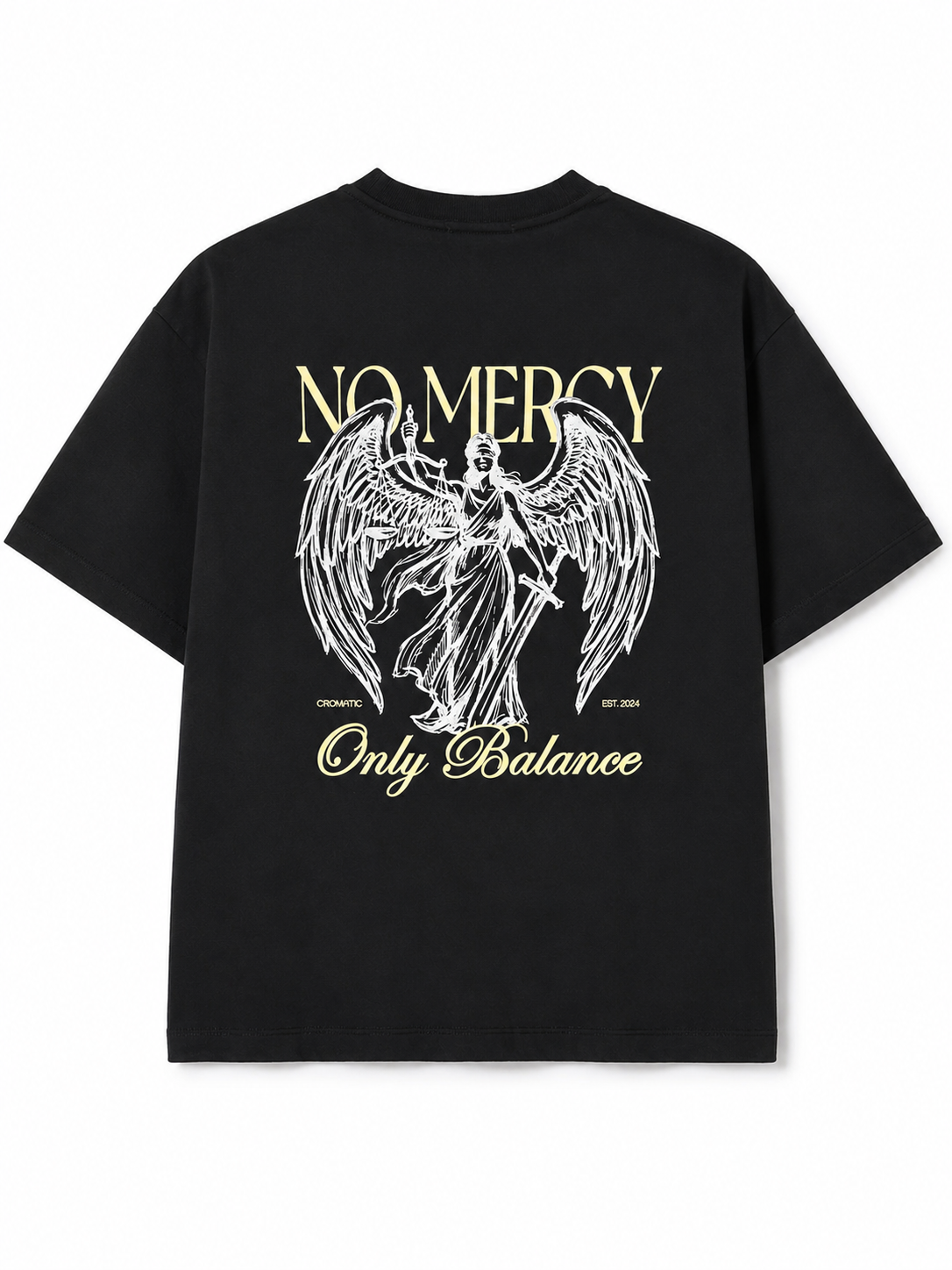 TSHIRT OVERSIZE - ANGEL NEGRO