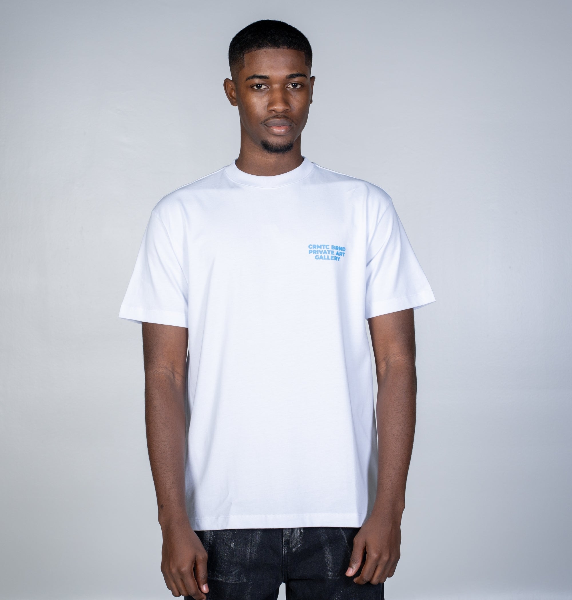 TSHIRT REGULAR - GALLERY BLANCO/AZUL