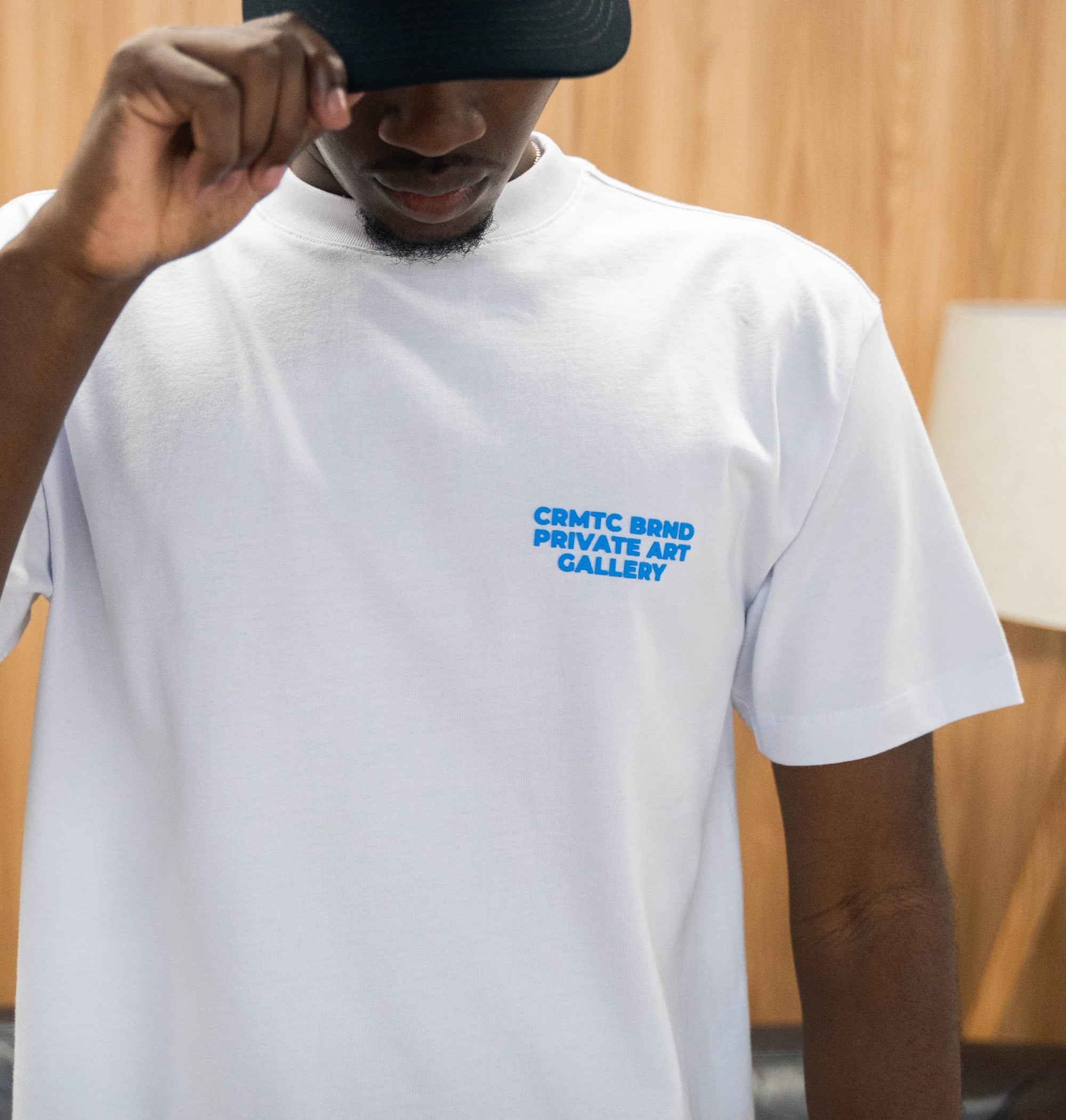 TSHIRT REGULAR - GALLERY BLANCO/AZUL