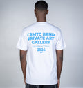 TSHIRT REGULAR - GALLERY BLANCO/AZUL