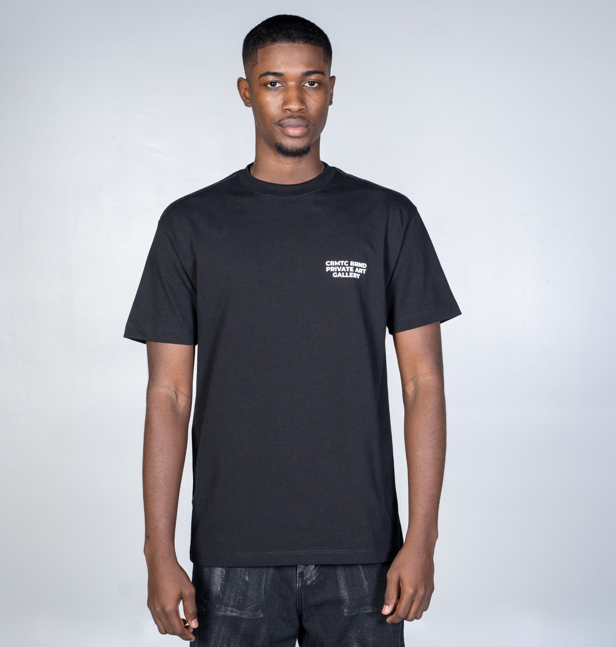 TSHIRT REGULAR - GALLERY NEGRO/BLANCO