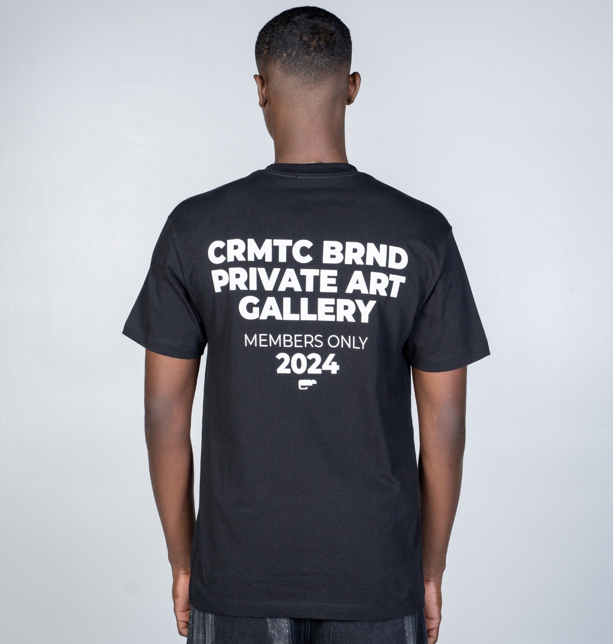 TSHIRT REGULAR - GALLERY NEGRO/BLANCO