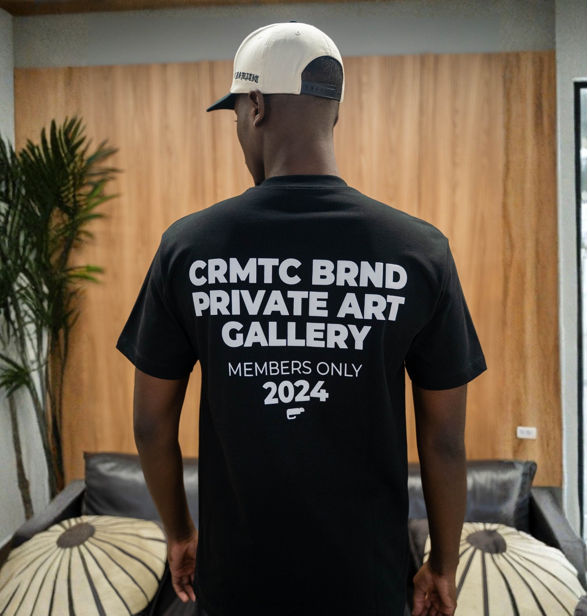 TSHIRT REGULAR - GALLERY NEGRO/BLANCO