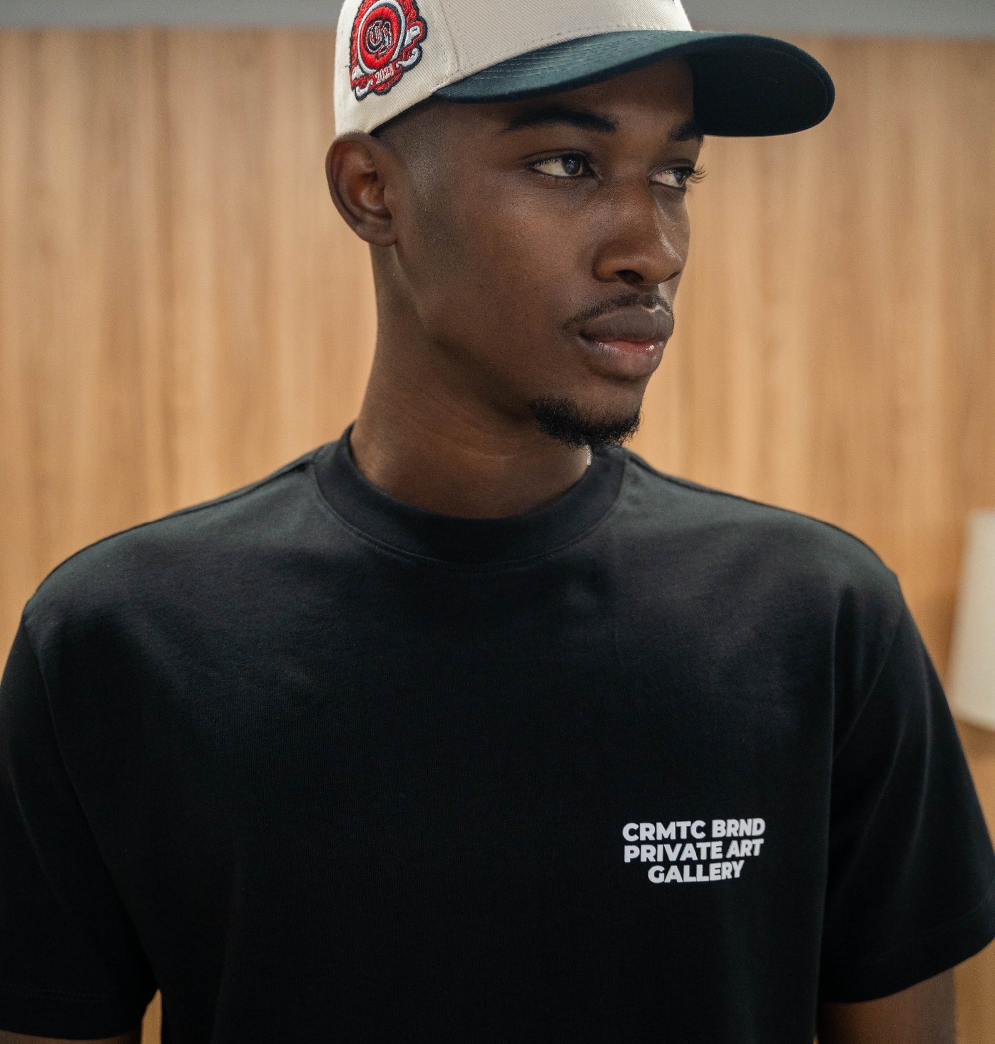 TSHIRT REGULAR - GALLERY NEGRO/BLANCO