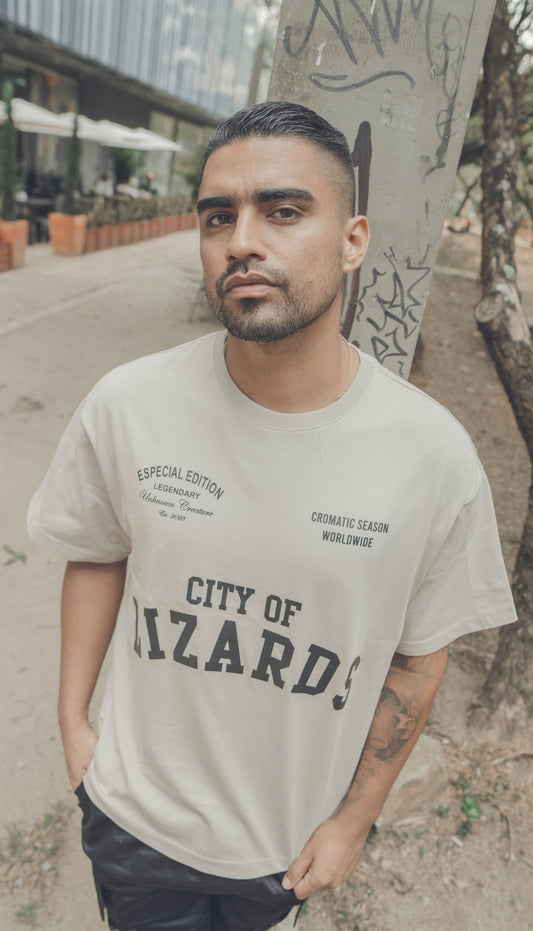 TSHIRT - OVERSIZED LIZARDS