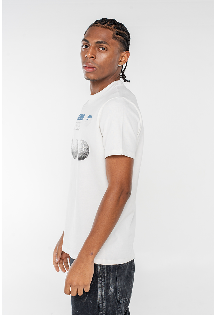 TSHIRT - HATCHING BLANCO