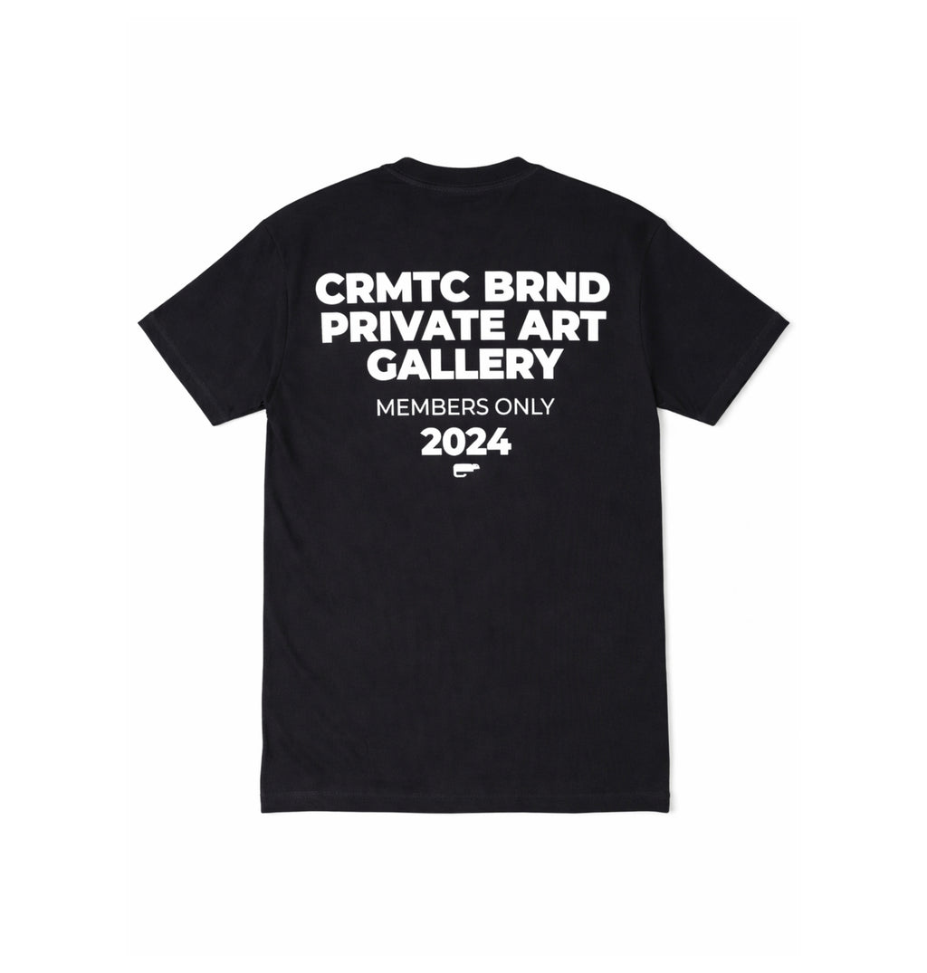 TSHIRT REGULAR - GALLERY NEGRO/BLANCO
