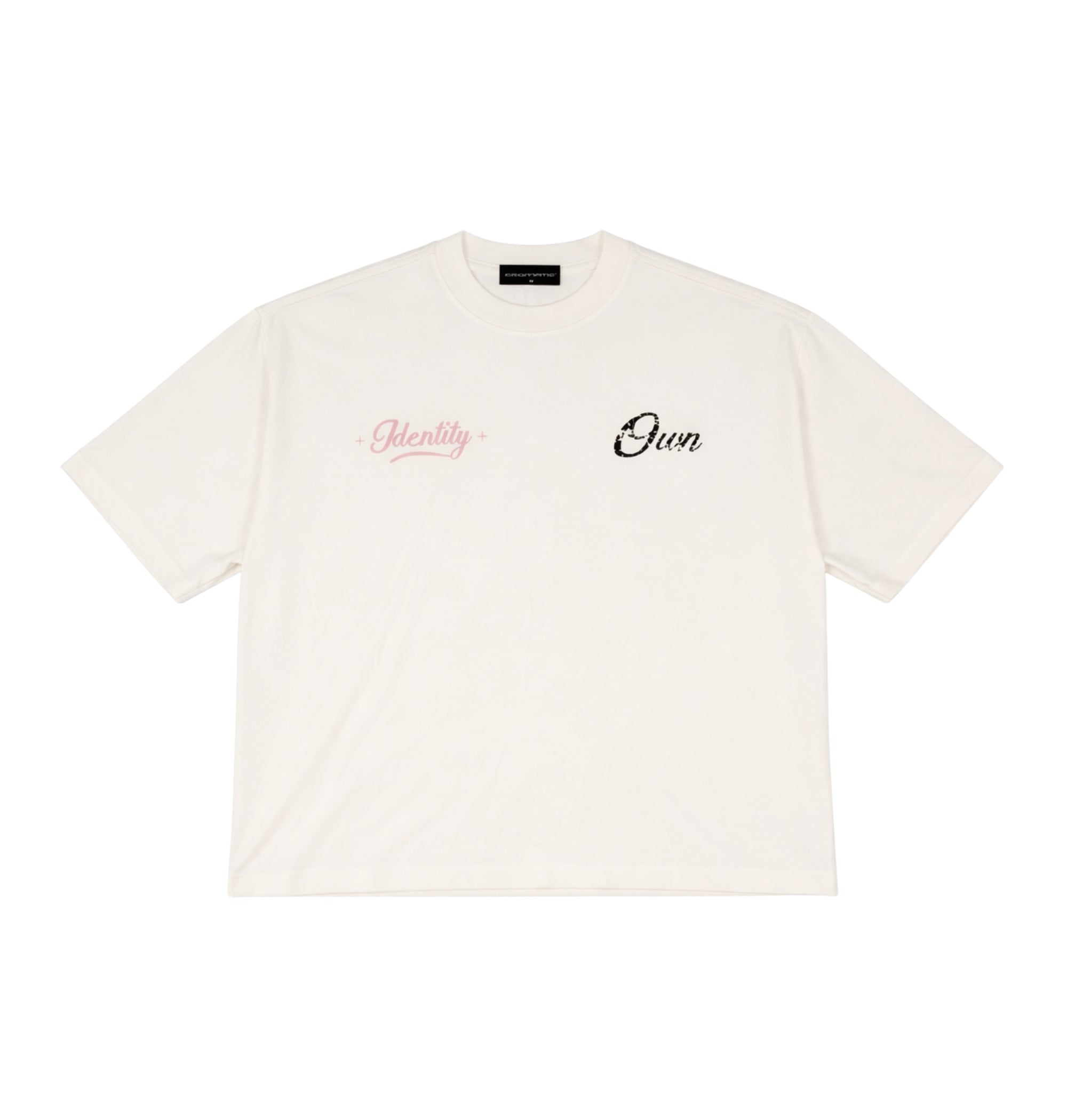 TSHIRT BOXY - IDENTITY CREMA