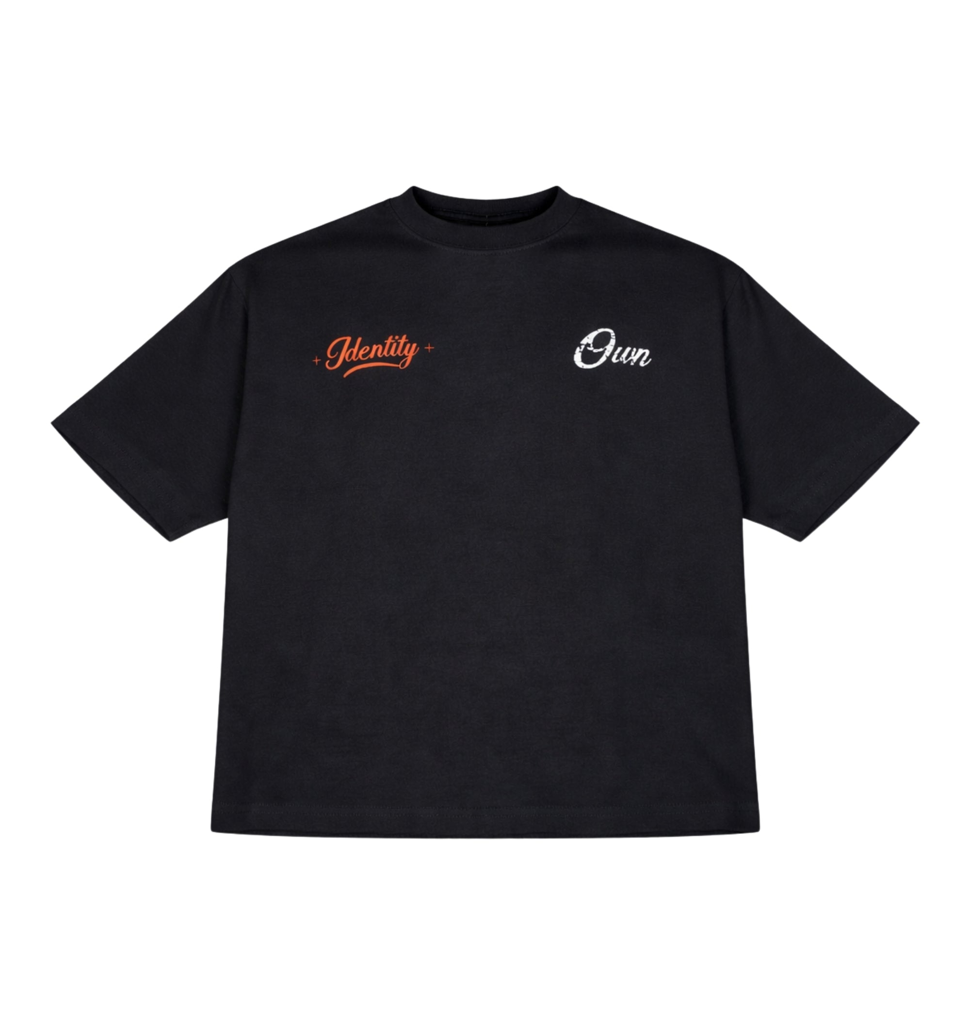 TSHIRT BOXY - IDENTITY NEGRO