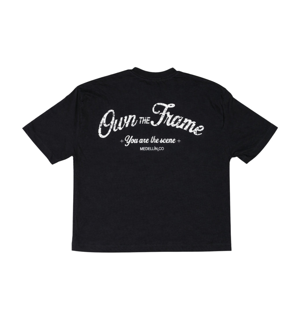 TSHIRT BOXY - IDENTITY NEGRO