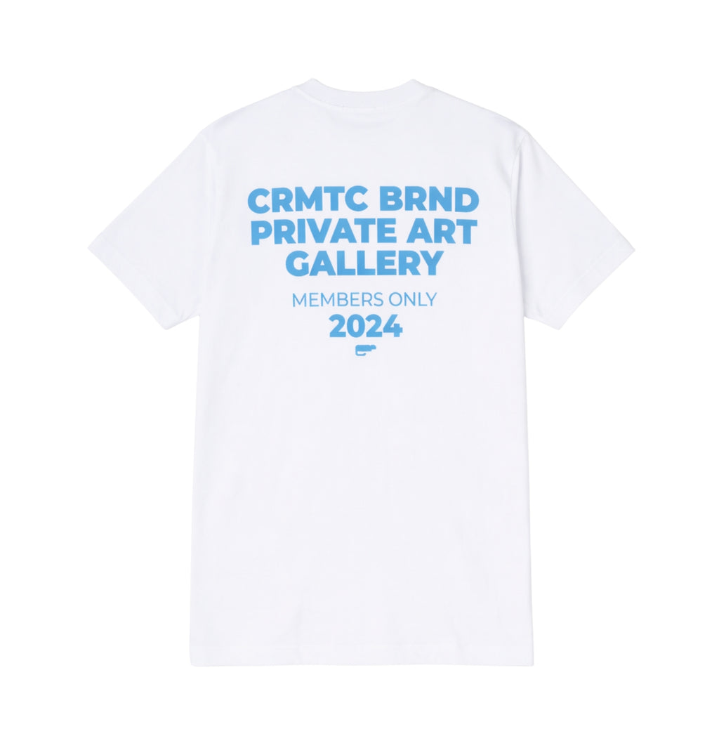 TSHIRT REGULAR - GALLERY BLANCO/AZUL