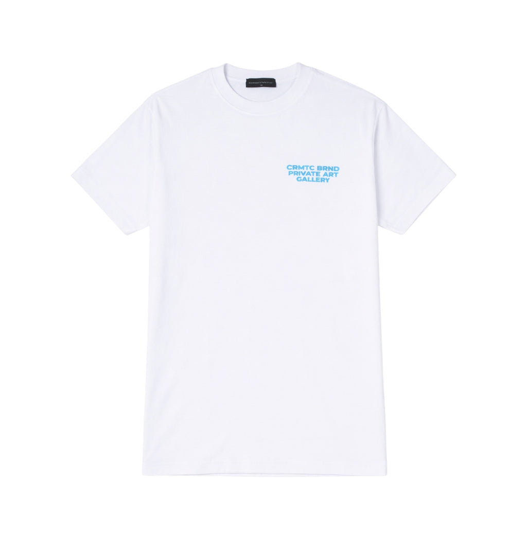 TSHIRT REGULAR - GALLERY BLANCO/AZUL
