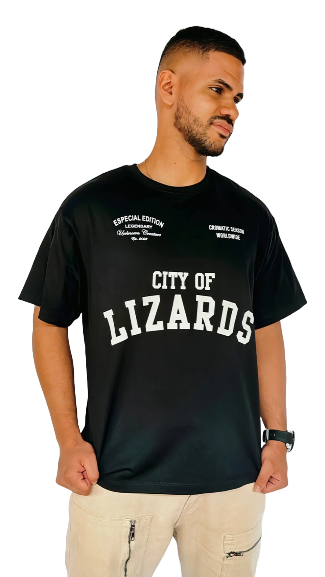 TSHIRT - OVERSIZED LIZARDS