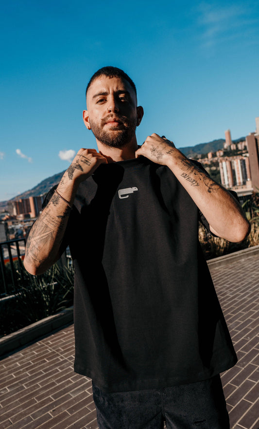 TSHIRT CLASSIC JACKSON - NEGRA